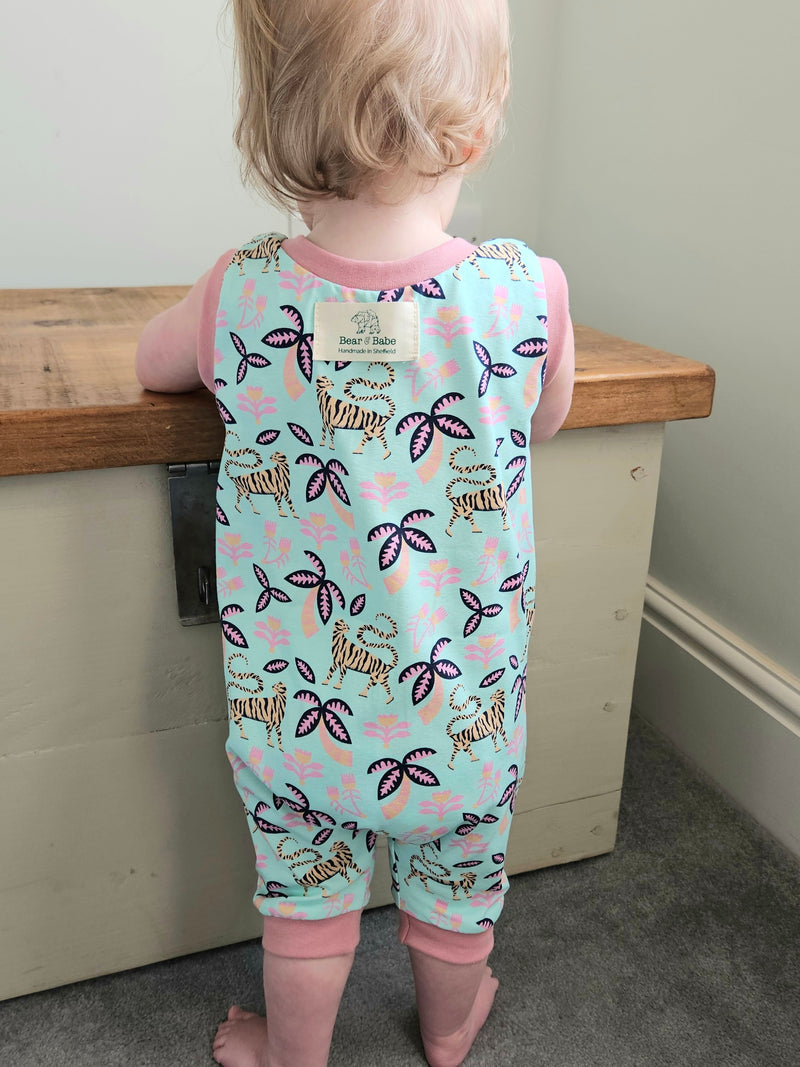 The Tail of the Tiger Baby and Children's Short Romper