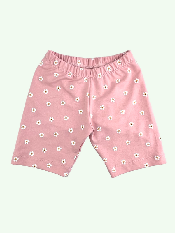 Pink Daisies Baby and Children's Shorts
