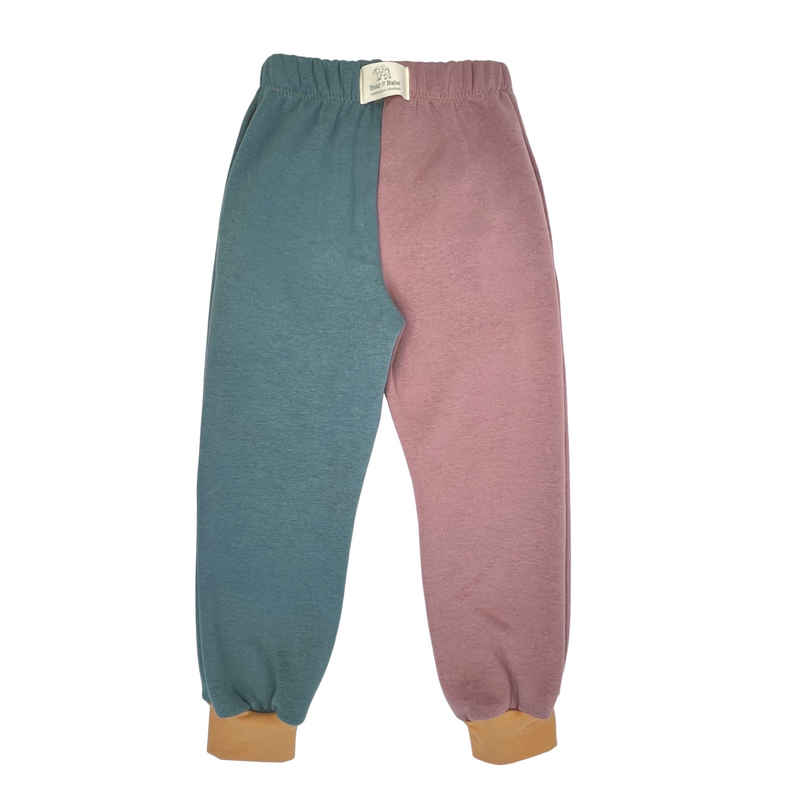 Split colour sweatpants hotsell
