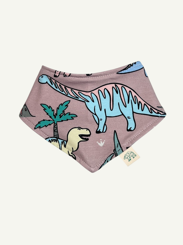 Rose Dinosaurs Baby and Children's Bib