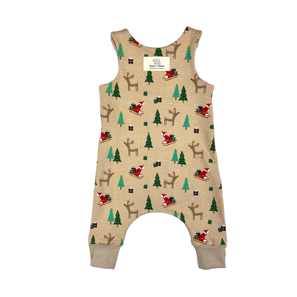 Christmas Fox Baby and Children's Romper