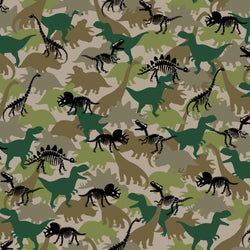 Camo Dinosaurs Baby and Children's Skirt