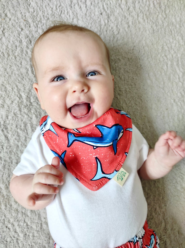 Sharks Baby and Children's Bib