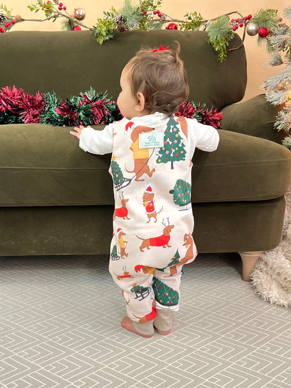 Merry Woofmas Baby and Children's Romper