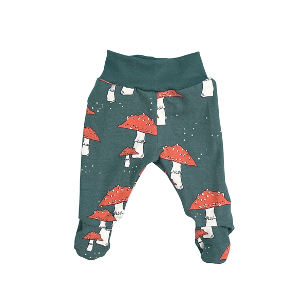 Pine Toadstools Baby and Children's Footed Leggings