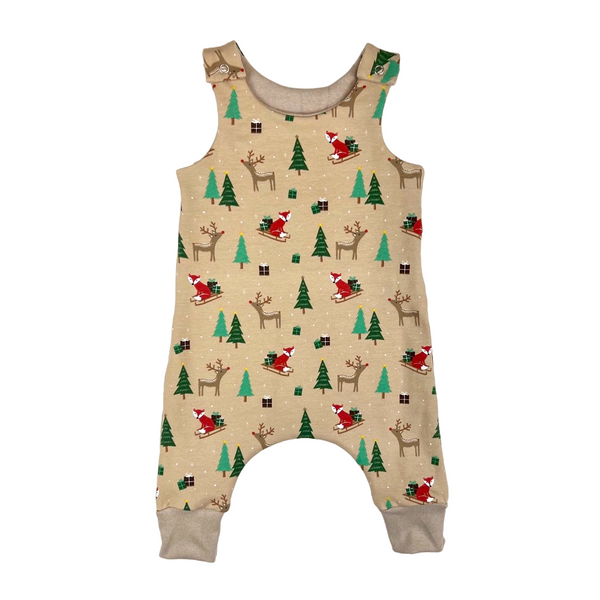 Christmas Fox Baby and Children's Romper