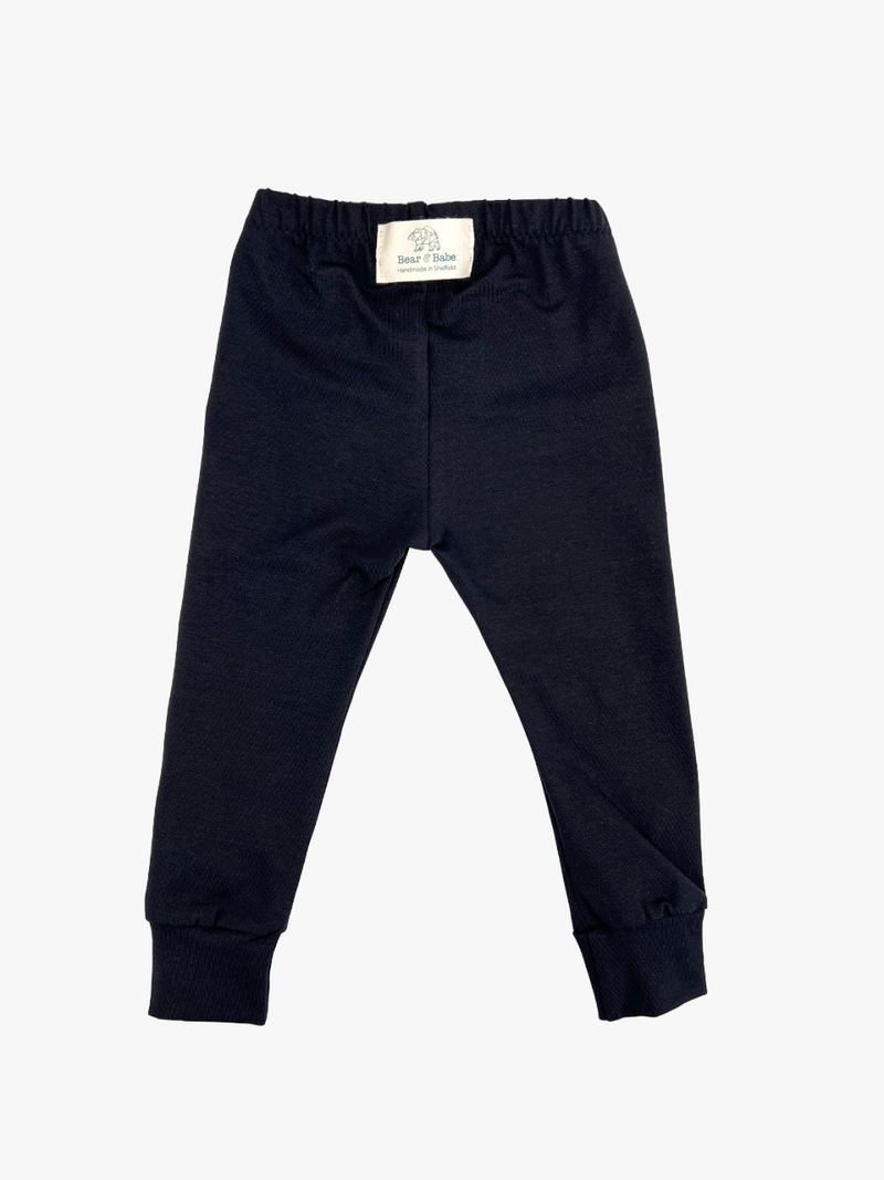 Black Baby and Children's Leggings