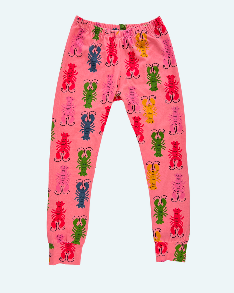 Pink Lobsters Baby and Children's Leggings
