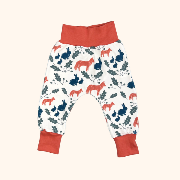 Ginger Fox & Rabbit Baby and Children's Harem Pants