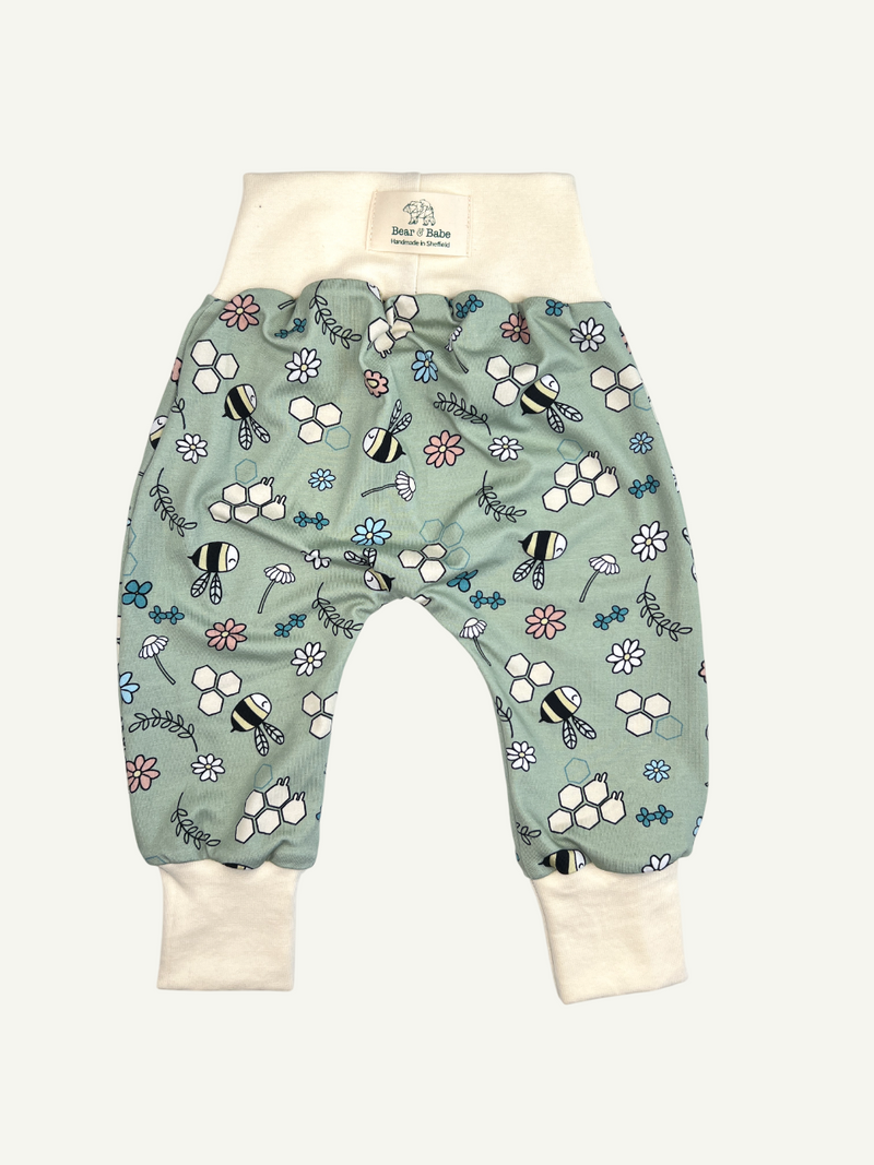 Bumble Bees Baby and Children's Harem Pants