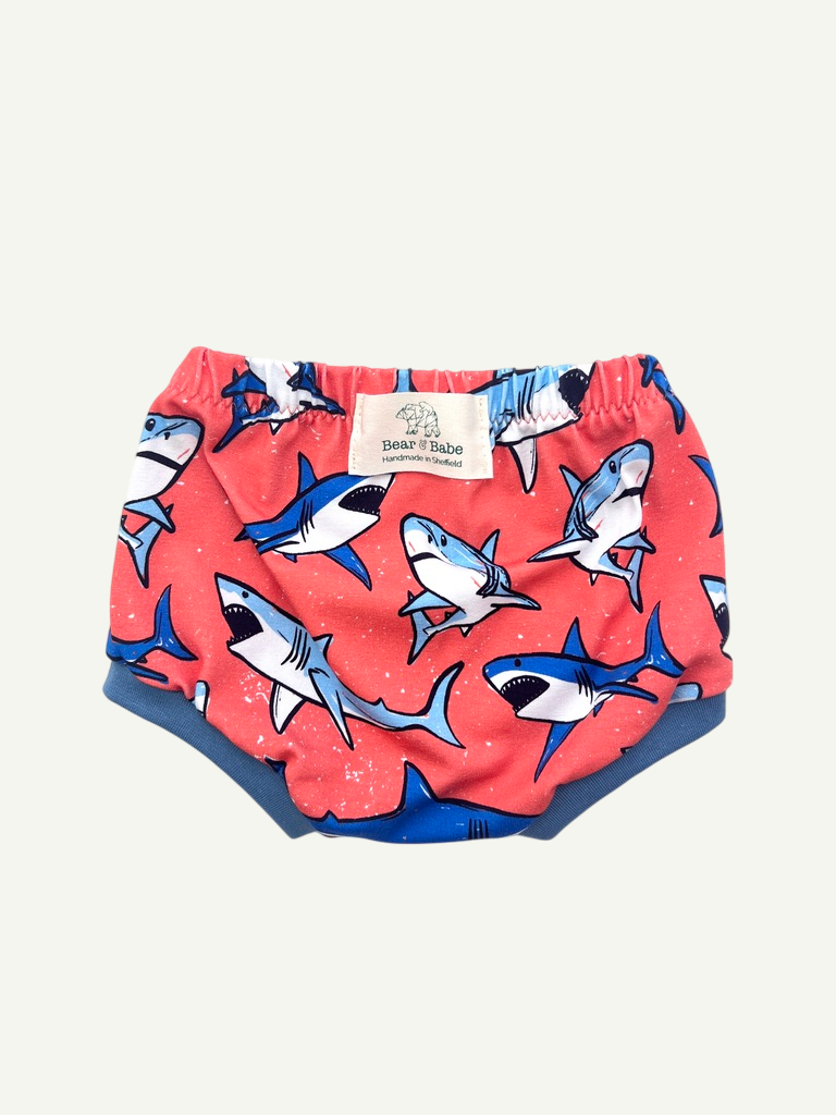 Sharks Baby and Toddler Bummies