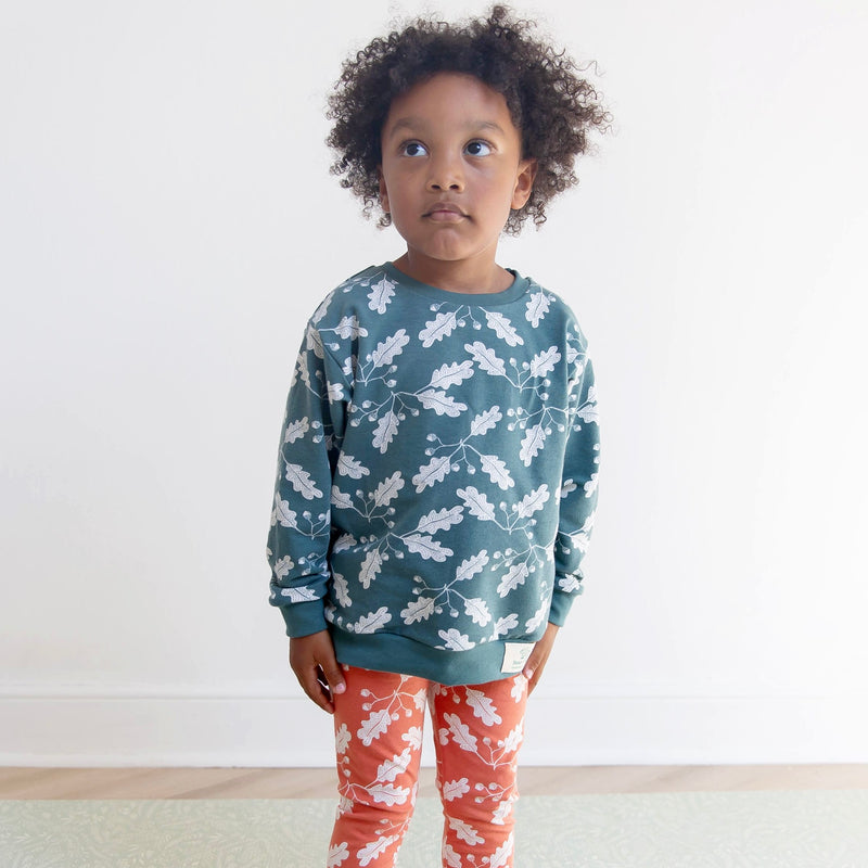 Pine Acorns Baby and Children's Sweater