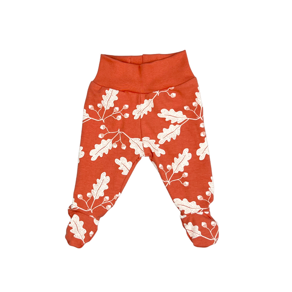 Ginger Acorns Baby and Children's Footed Leggings