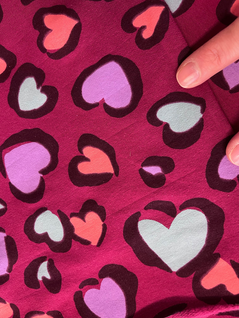 Leopard Print Hearts Baby and Children's Romper Outlet