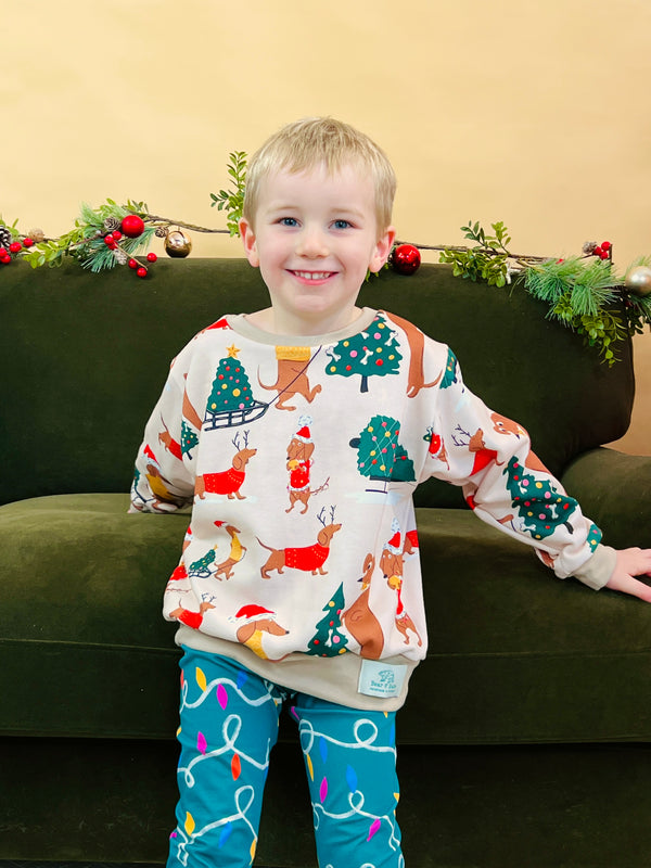 Merry Woofmas Baby and Children's Sweater