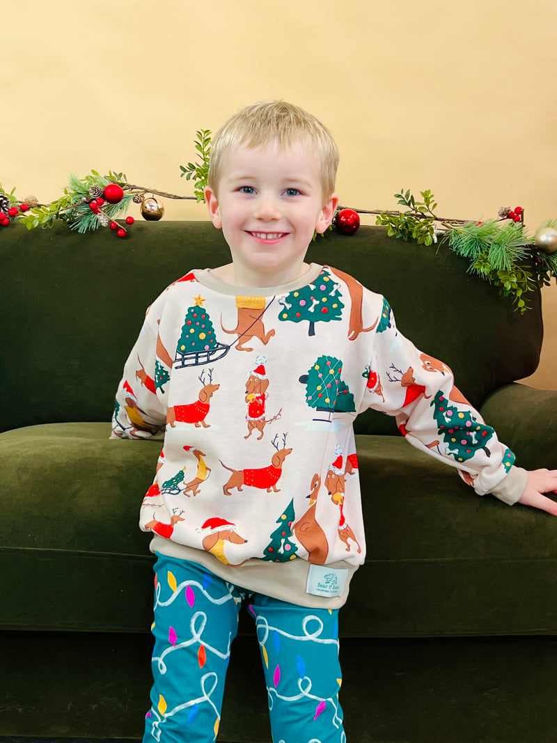 Merry Woofmas Baby and Children's Sweater