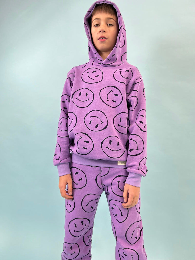 Purple Smells Like Kid Spirit Baby and Children's Hoodie