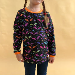 Halloween Bats Baby and Children's Long Sleeved Tee