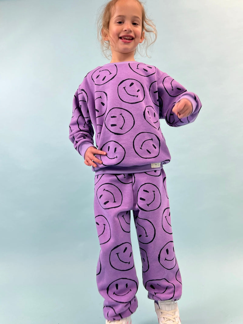 Purple Smells Like Kid Spirit Baby and Children's Joggers