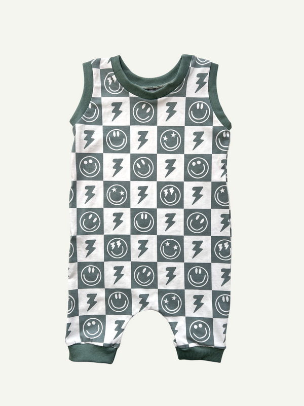 9-12 Months Baby and Children's Short Romper, Variety of Prints (Ready to Ship)