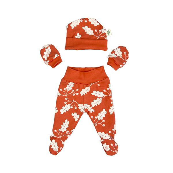 Ginger Acorns Newborn Baby Set