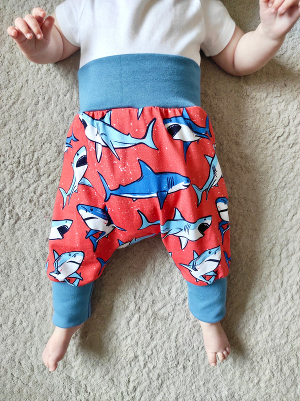 Sharks Baby and Children's Harem Pants