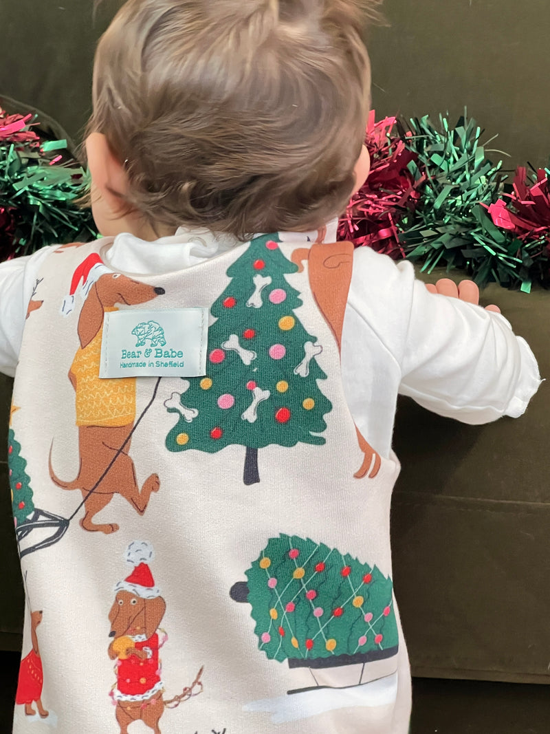 Merry Woofmas Baby and Children's Romper