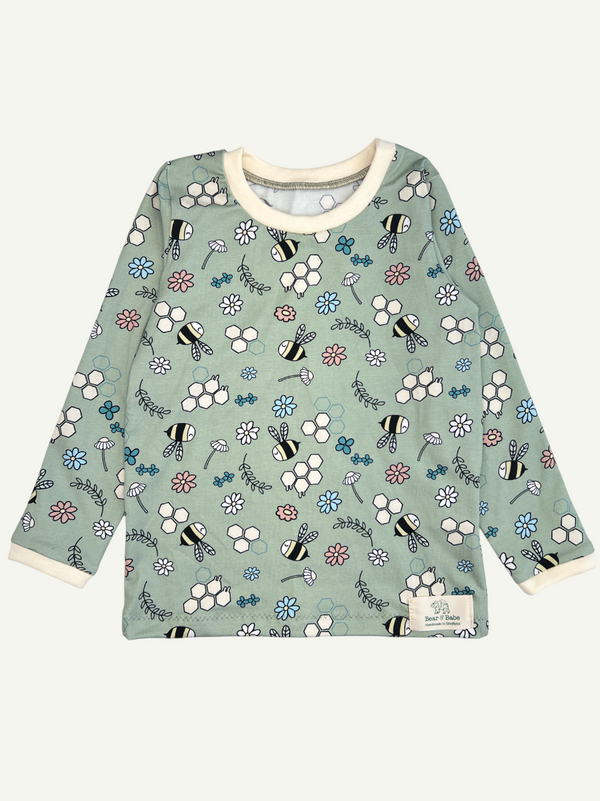 Bumble Bees Baby and Children's Long Sleeved Tee