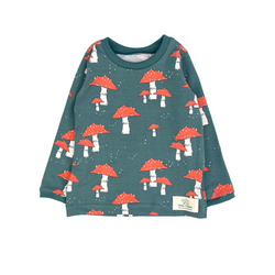 Pine Toadstools Baby and Children's Long Sleeved Tee