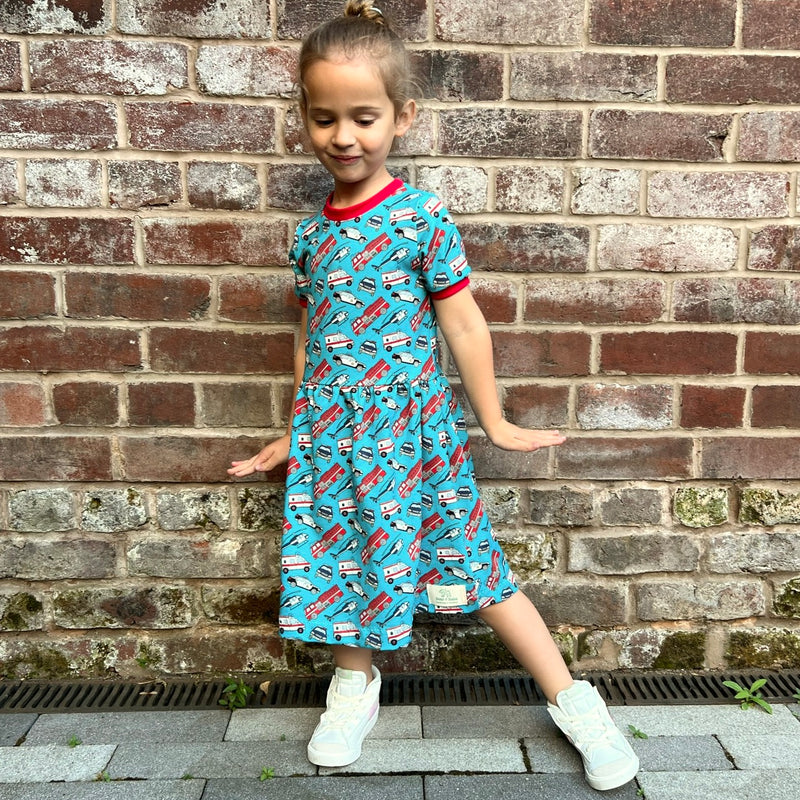 Emergency Vehicles Baby and Children's Dress