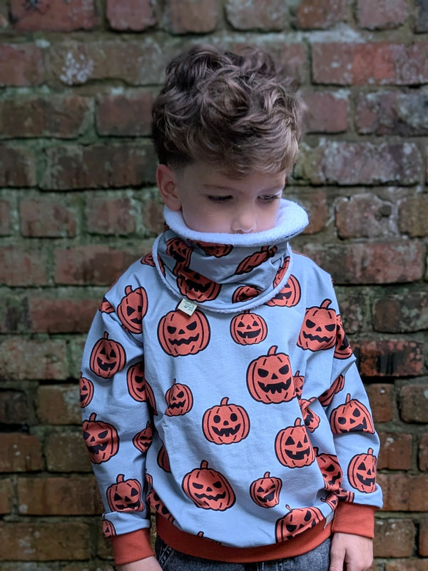 Halloween Pumpkins Baby and Children's Snood