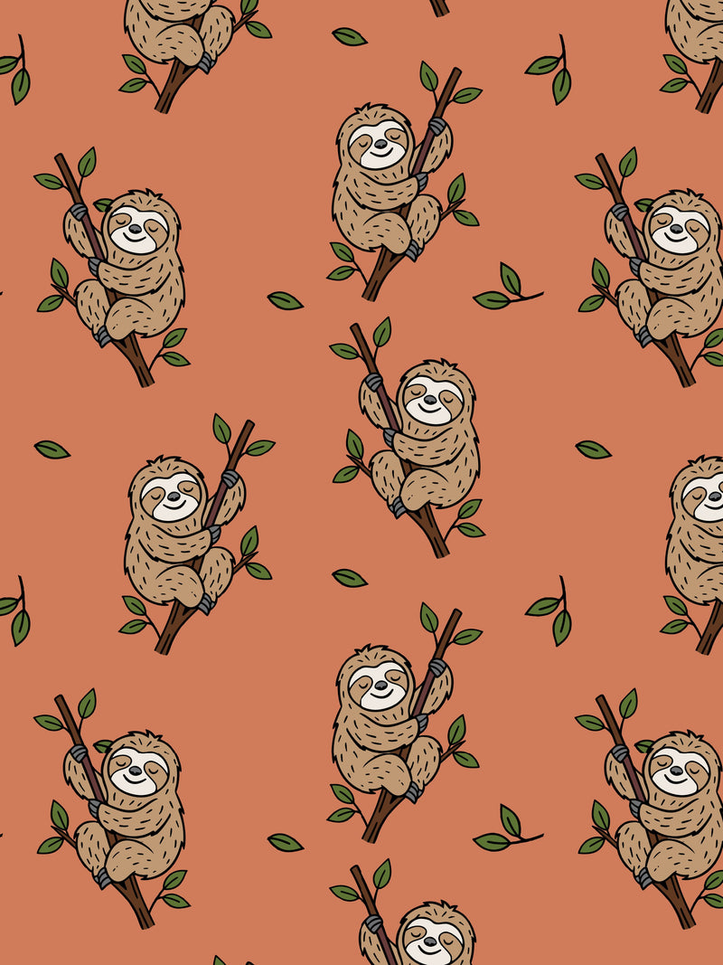 Tan Sloths Baby and Children's Harem Pants
