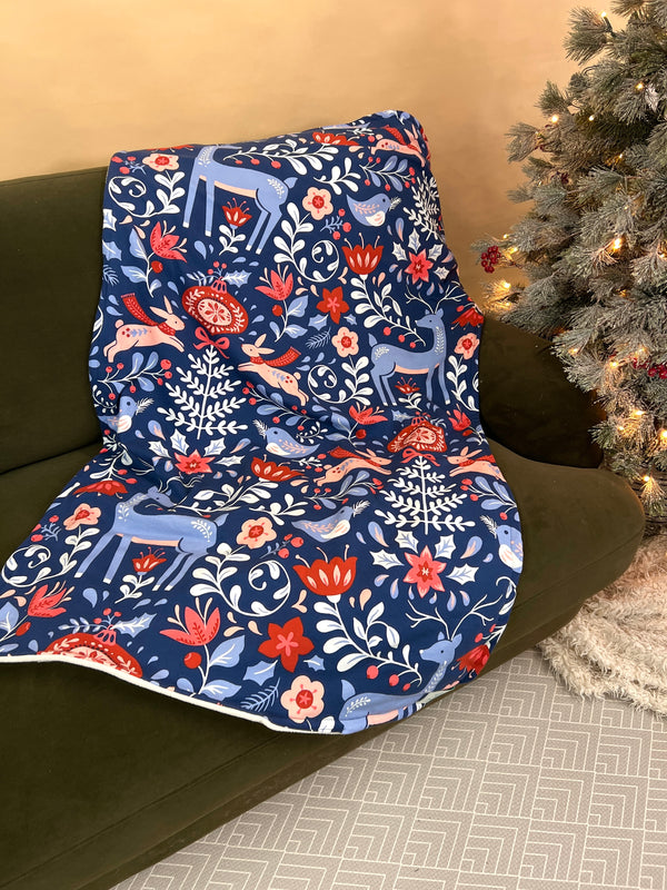 Scandi Christmas Baby and Children's Blanket