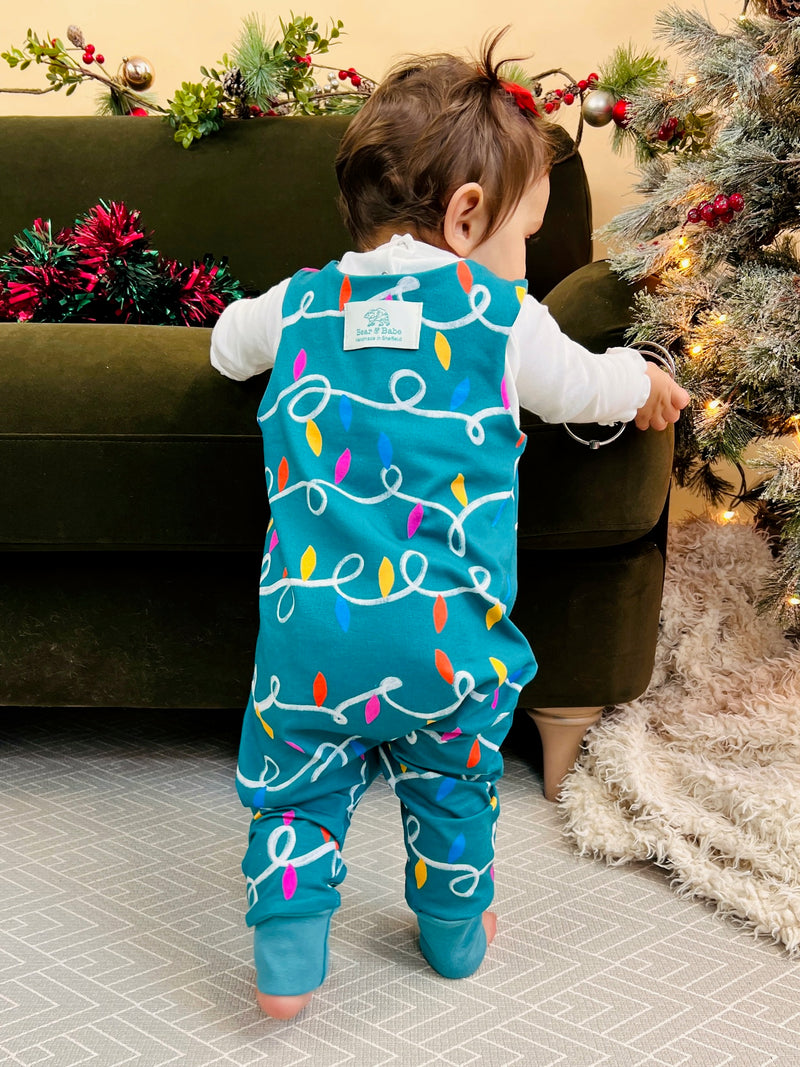 Christmas Lights Baby and Children's Romper