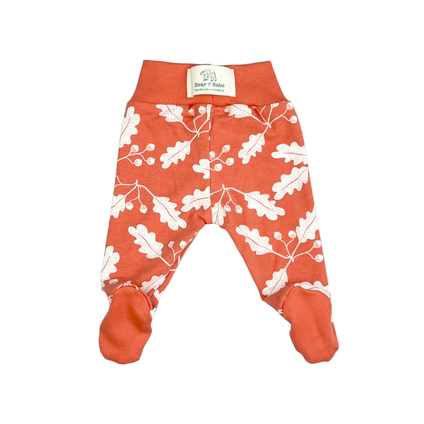 Ginger Acorns Baby and Children's Footed Leggings