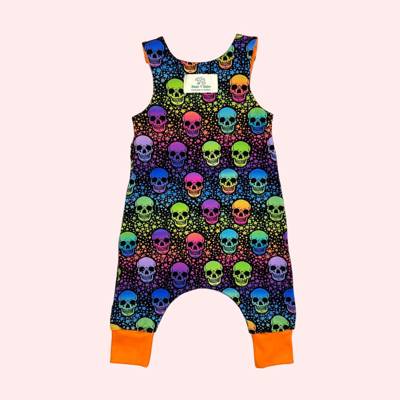 Halloween Skulls Baby and Children's Romper
