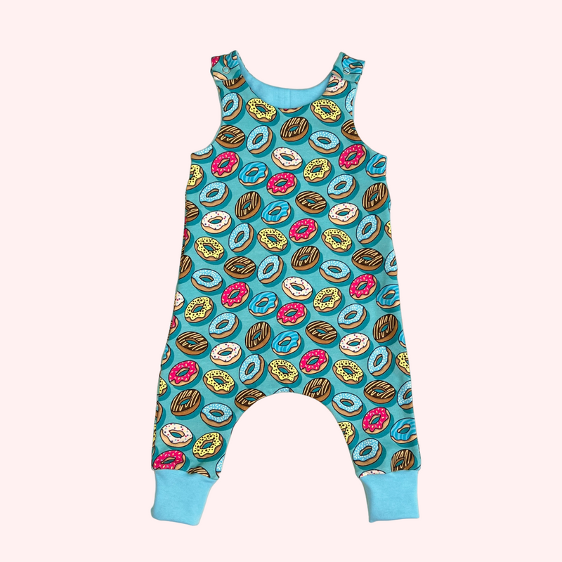 Blue Donuts Baby and Children's Romper