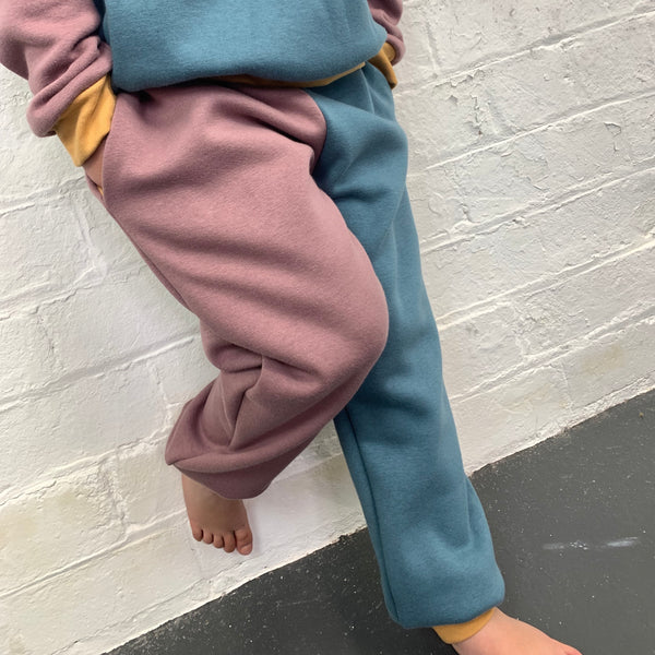 Colour Block Baby and Children's Joggers