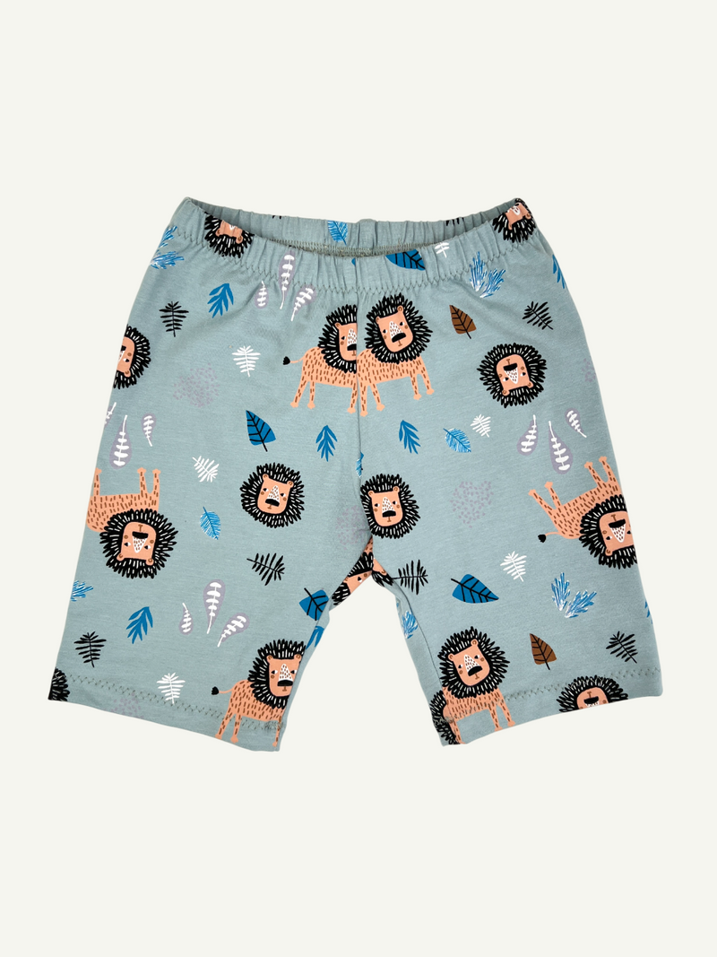 Mint Lions Baby and Children's Shorts