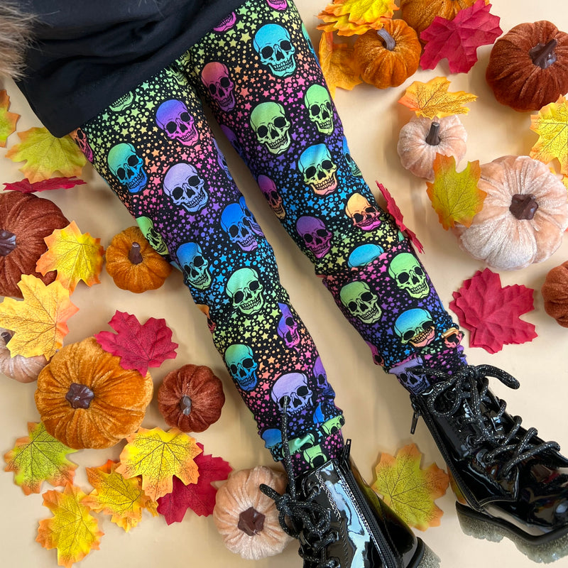 Halloween Skulls Baby and Children's Leggings