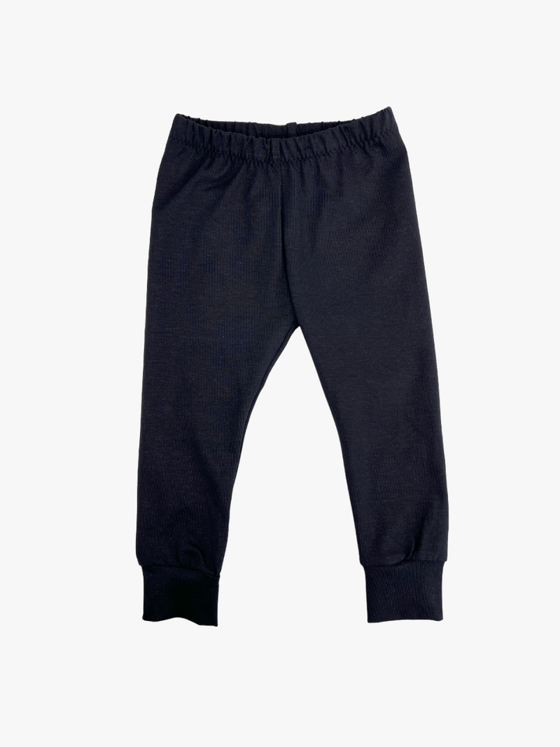 Black Baby and Children's Leggings