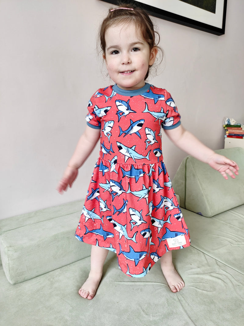 Sharks Baby and Children's Dress