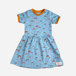 Leopard Print Rainbows Baby and Children's Dress