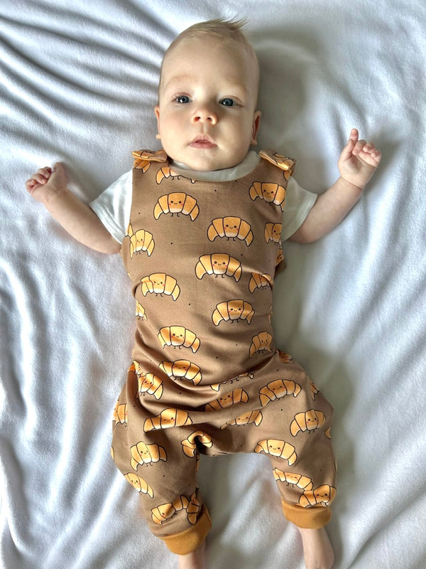 Croissants Baby and Children's Romper