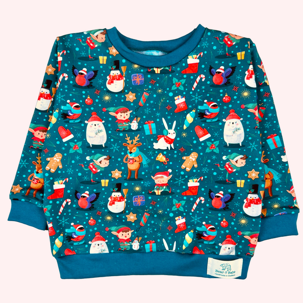 Winter Wonderland Baby and Children's Sweater