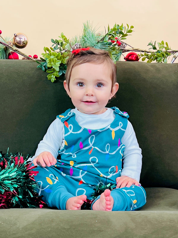 Christmas Lights Baby and Children's Romper