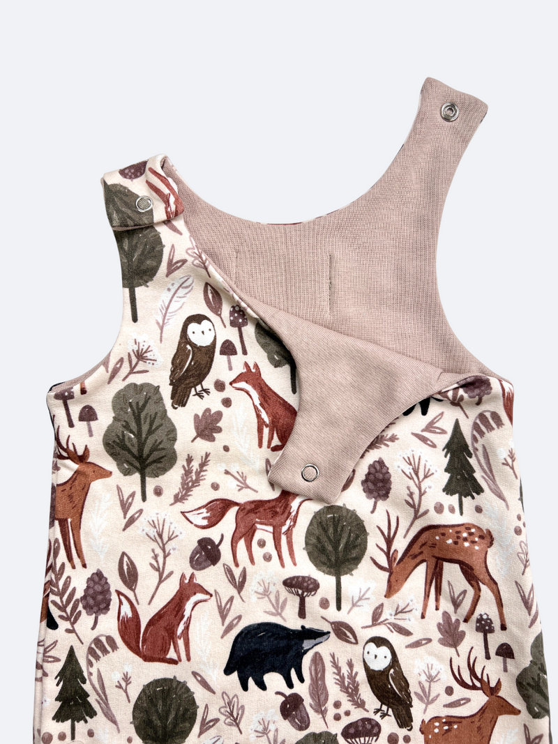 Stone Forest Animals Baby and Children's Romper