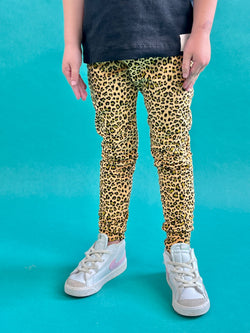 Childrens tiger print leggings shop