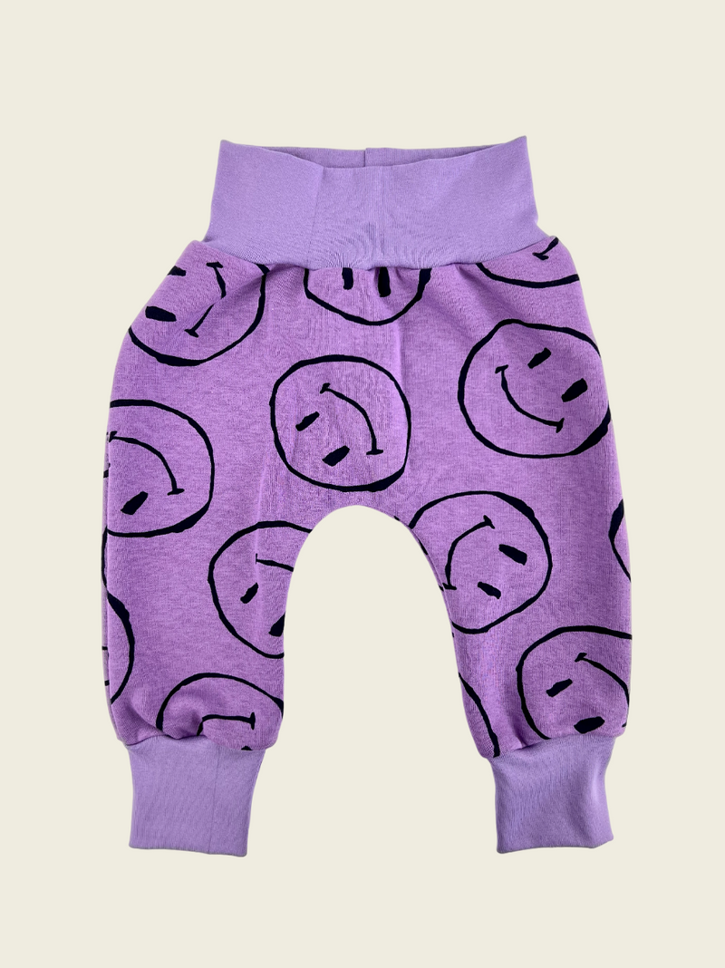 Purple Smells Like Kid Spirit Baby and Children's Harem Pants