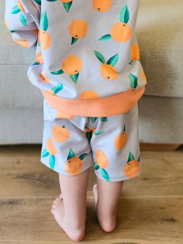 Lilac Clementines Baby and Children's Shorts
